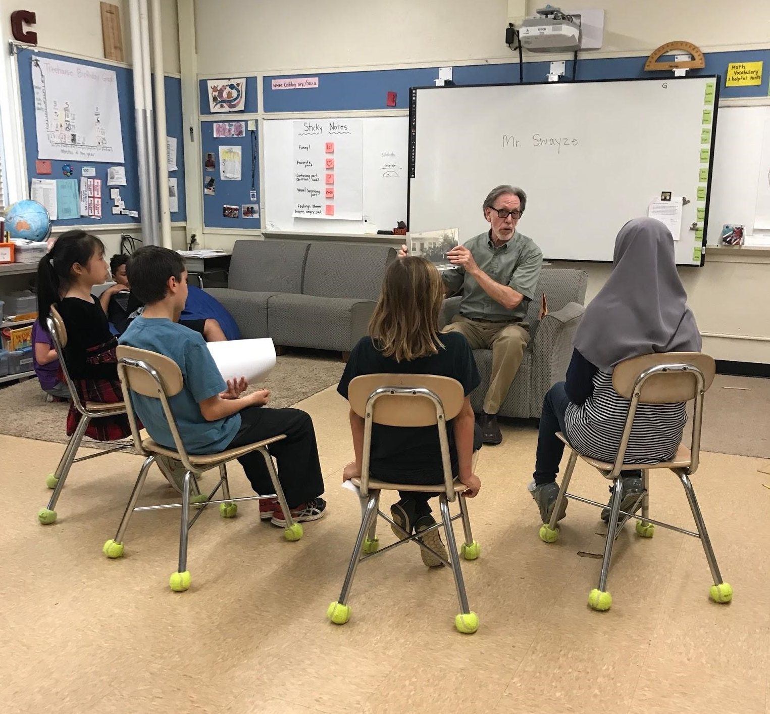 Oped Belle Sherman 4th graders interview local residents about their