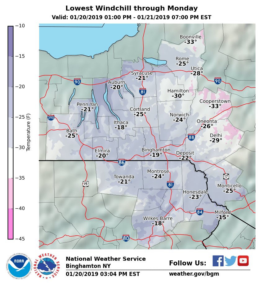 Weather: Extreme cold! Wind chill warnings in effect - The Ithaca Voice