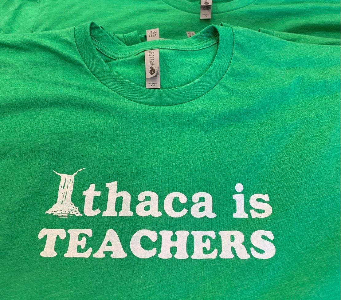Ithaca is Teachers Tshirt The Ithaca Voice