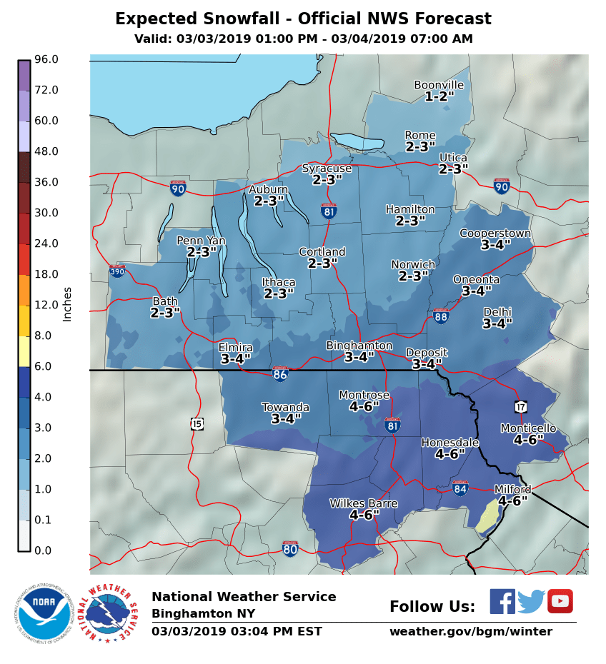 Weather: An unseasonably cold start to March. Oh boy. - The Ithaca Voice