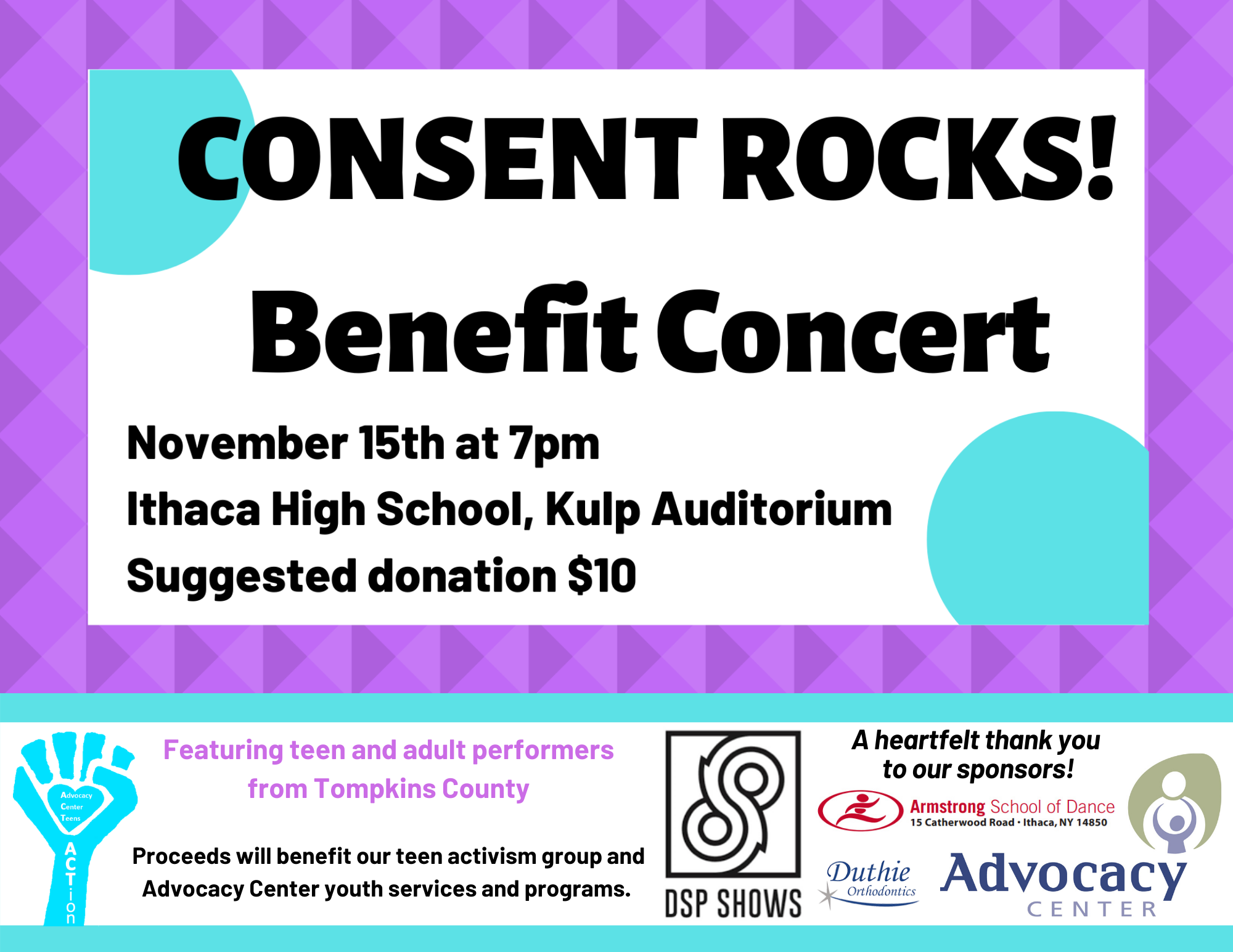 Consent Rocks Poster - The Ithaca Voice