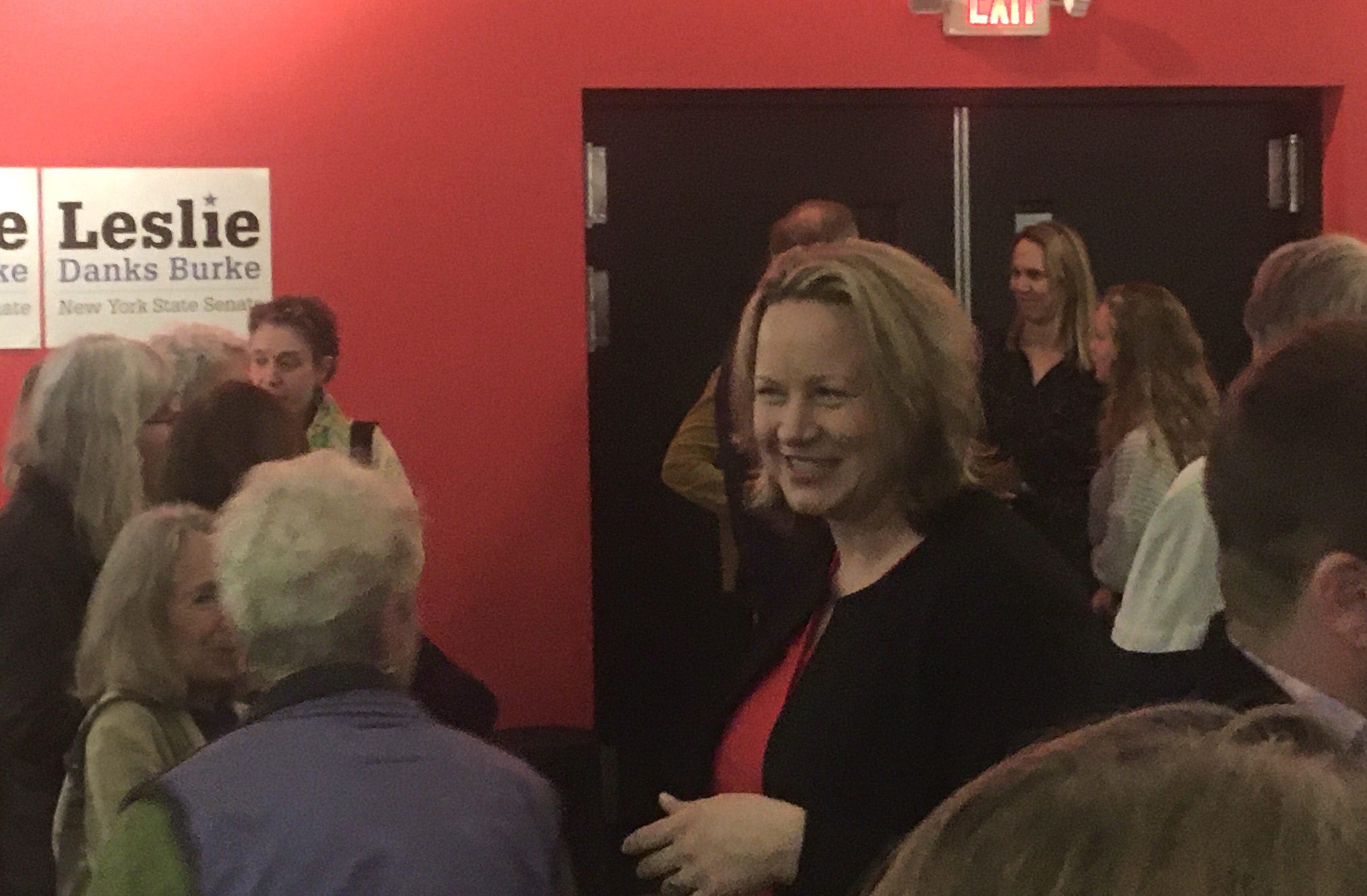 Danks Burke's closes out kickoff tour with state Senate pitch to