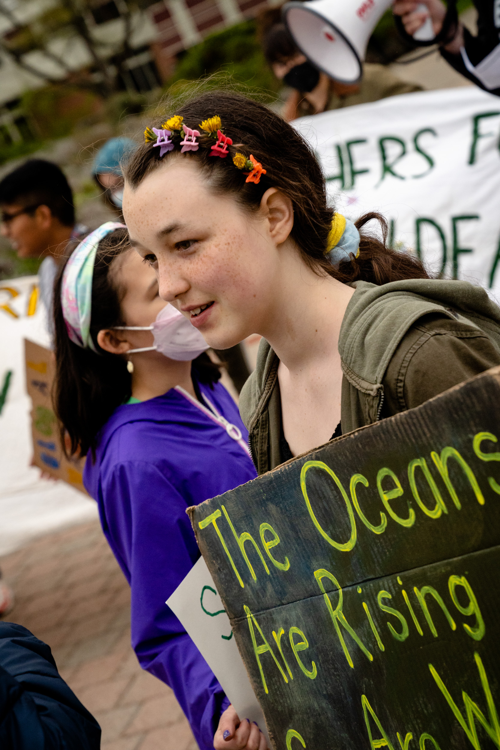 Green New Deal Student Rally (Photo by Casey Martin) - The Ithaca Voice