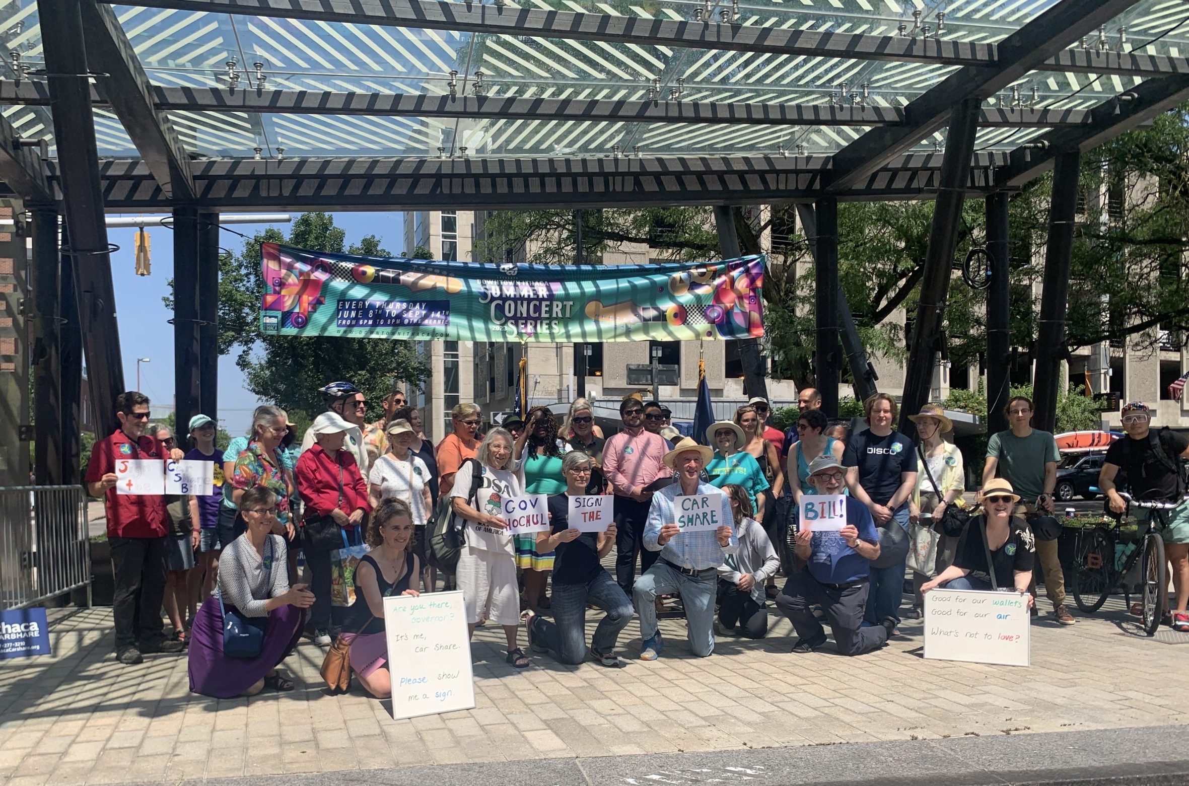 "Sign the Carshare bill" Local officials demand Hochul approves bill