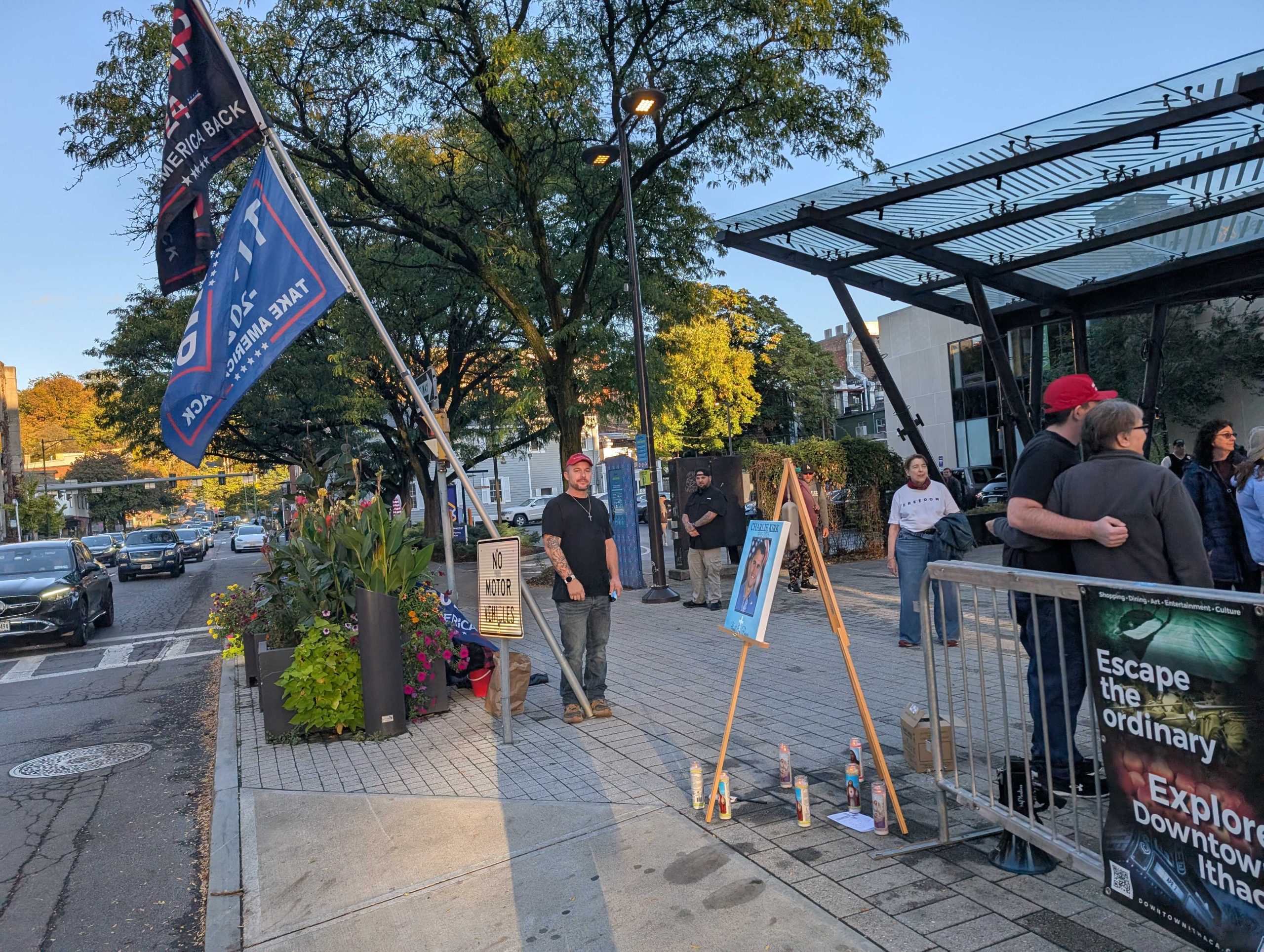Conservative Christians hold rally for slain right-wing activist ...